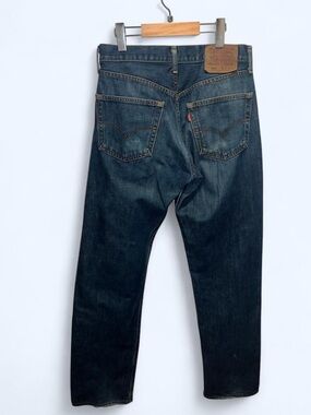 Levi's Dark Indigo Straight Men's Jeans 31x34